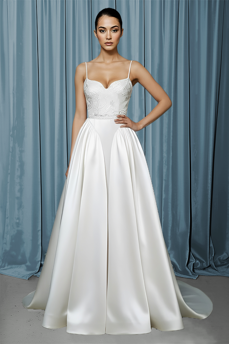 Sweetheart + Drop Waist