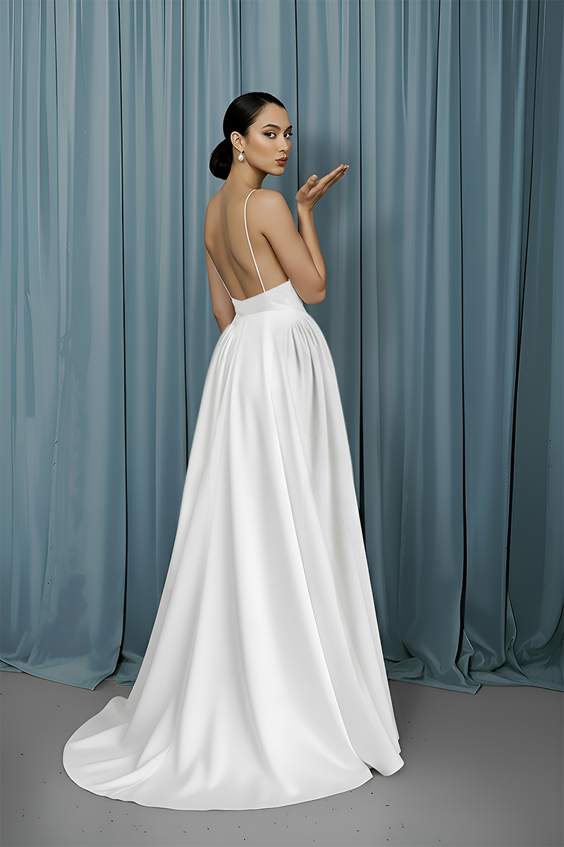 V-Neck Empire + Drop Waist
