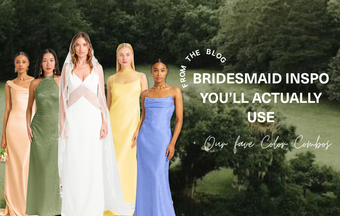 How to Style Your Bridesmaids With Les Aimants (Moodboards + Visual Guides)