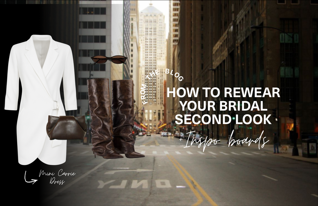 How to Rewear Your Bridal Second Look