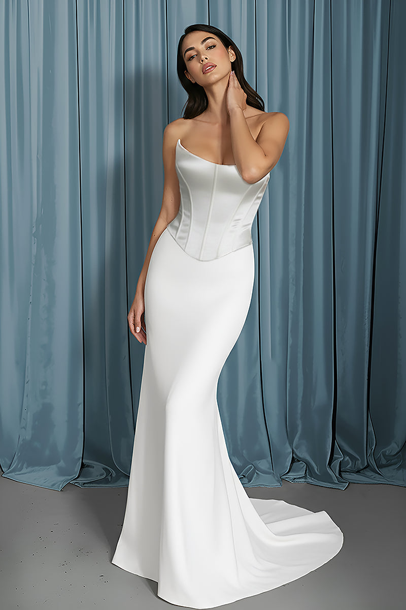 Scooped Bustier + Trumpet