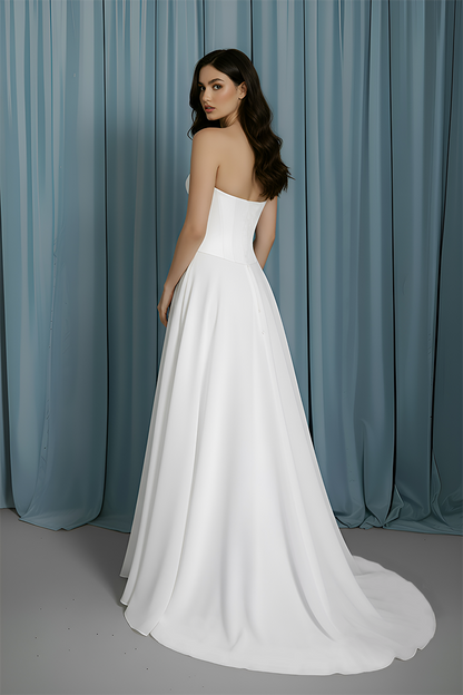 Scooped Bustier + Full A-line