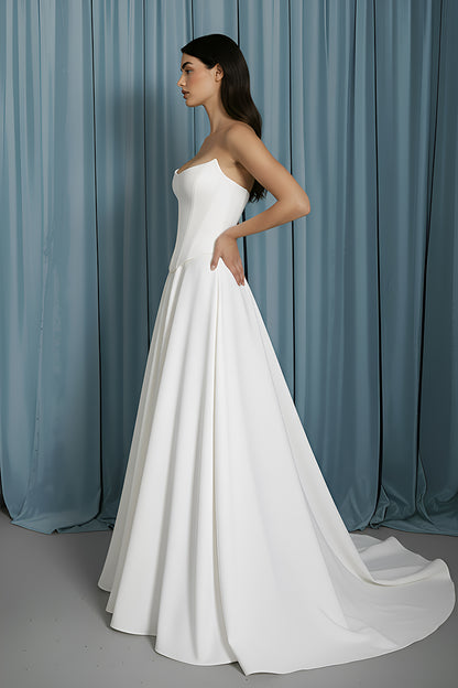 Scooped Bustier + Full A-line