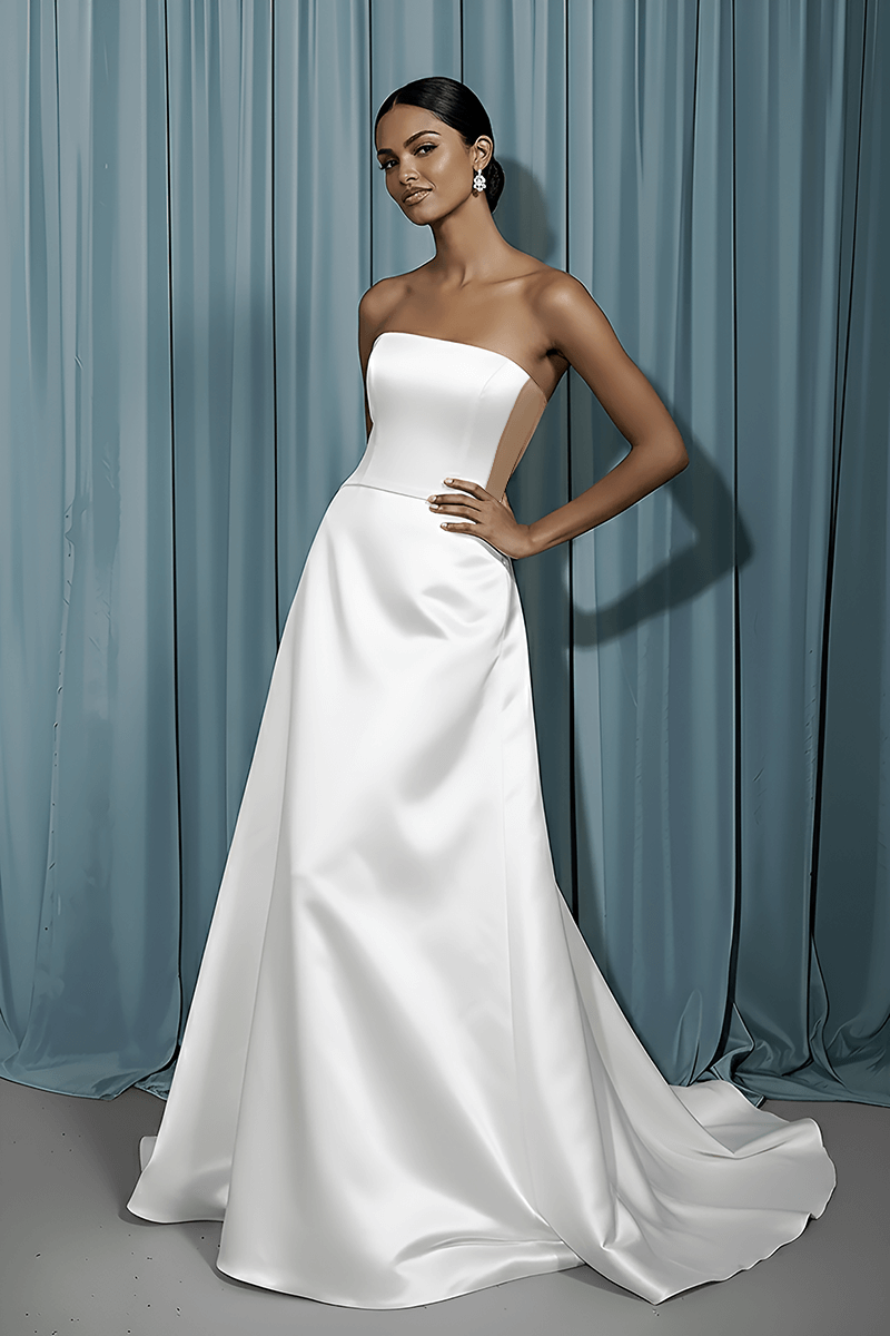 Rounded Bustier + Full A-line
