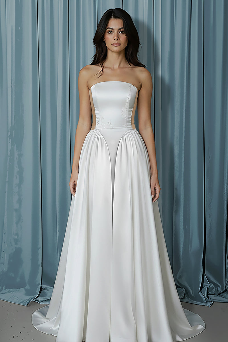 Rounded Bustier + Drop Waist