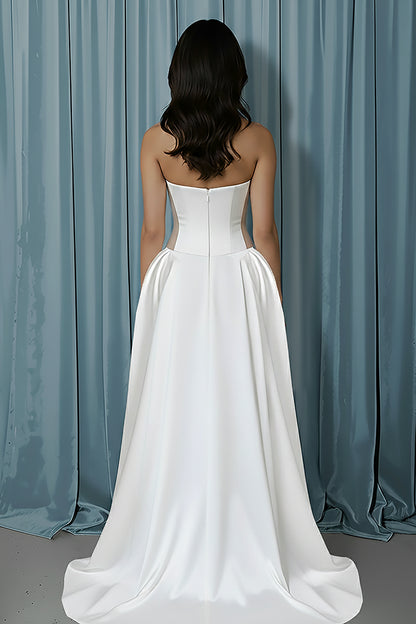 Rounded Bustier + Drop Waist