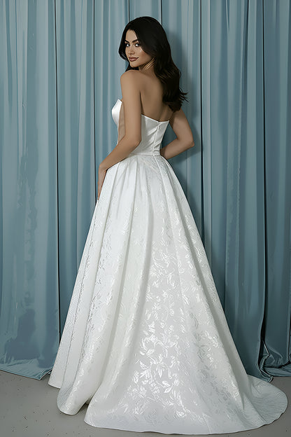 Rounded Bustier + Drop Waist