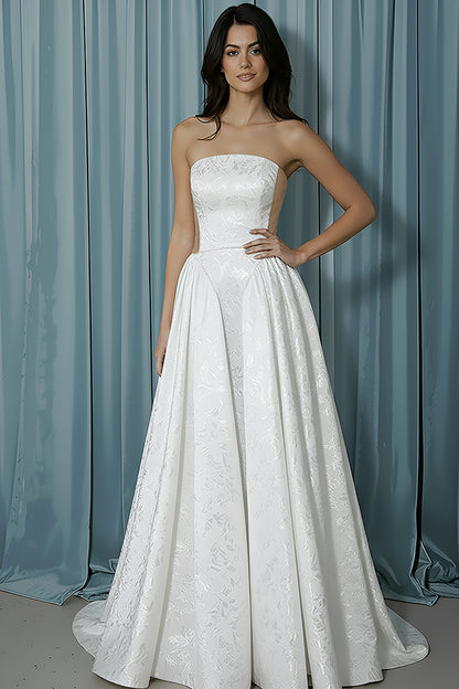 Rounded Bustier + Drop Waist
