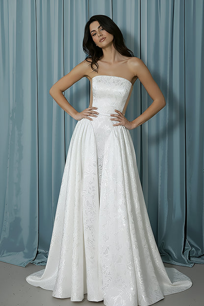 Rounded Bustier + Drop Waist