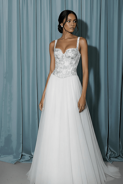 Basque Corset + Tull A-line