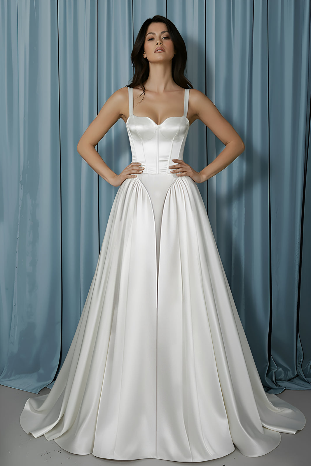 Basque Corset + Drop Waist