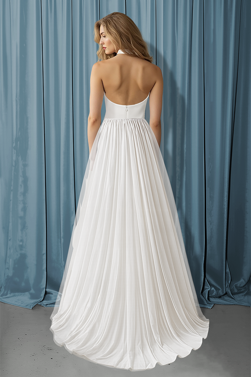 Halter Neck + Tull A-line