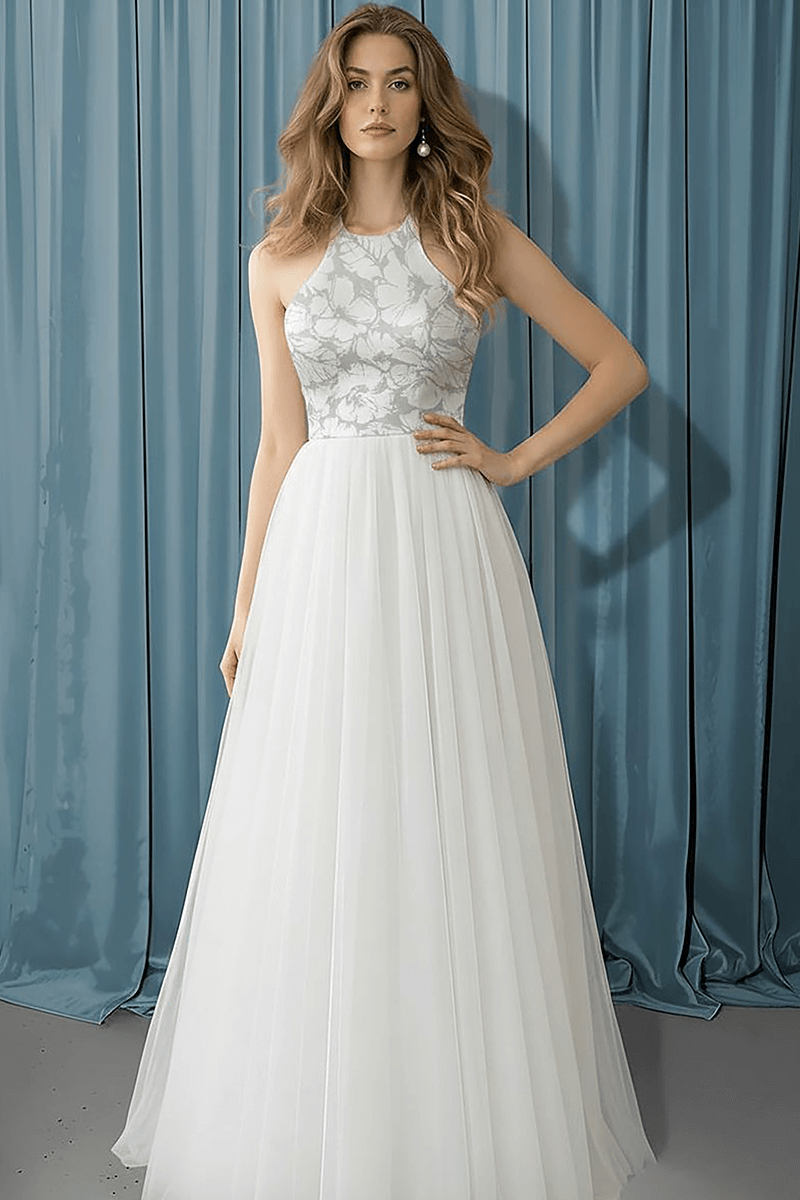 Halter Neck + Tull A-line