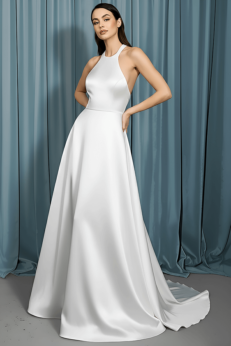Halter Neck + Full A-line