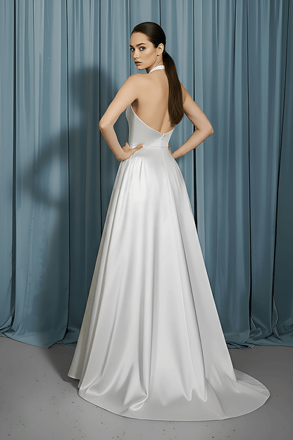 Halter Neck + Drop Waist