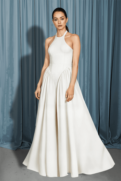 Halter Neck + Drop Waist