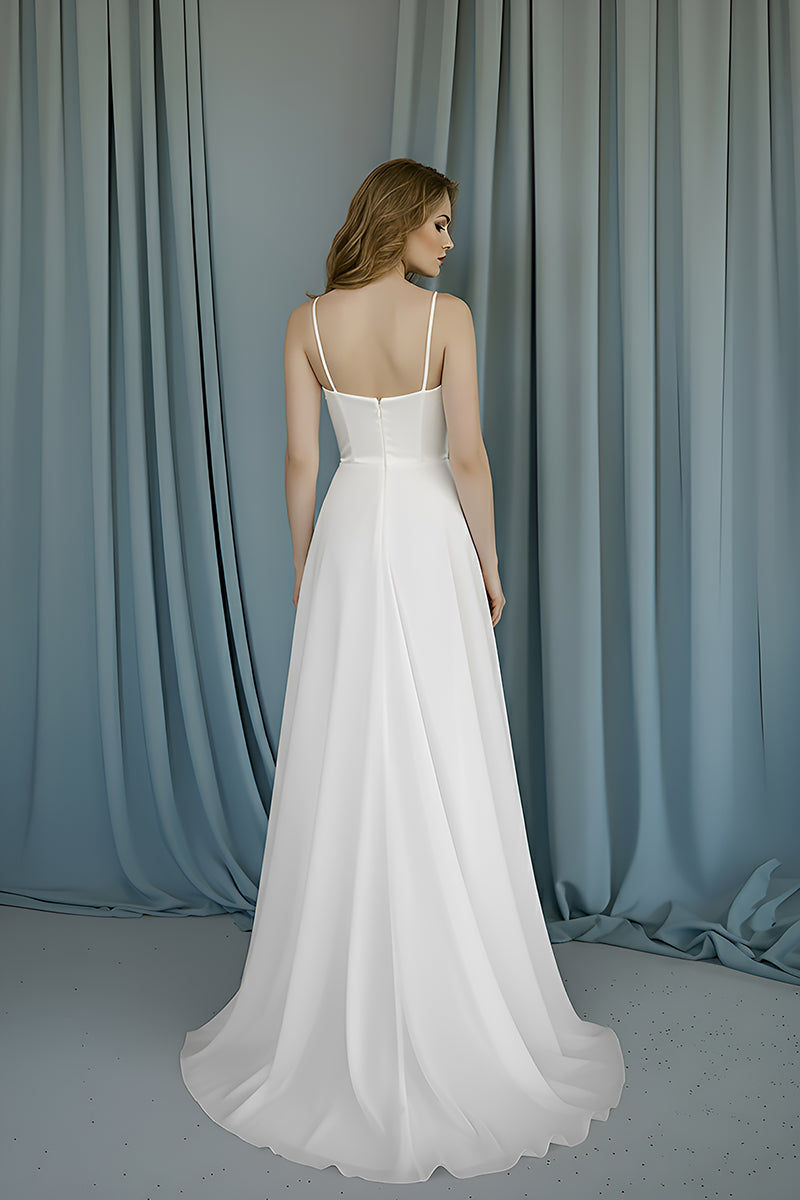 Balconette Bustier + A-Line With Slit