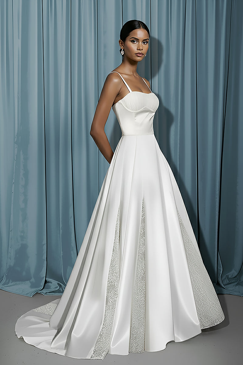 Balconette Bustier + A-Line W/ Godets