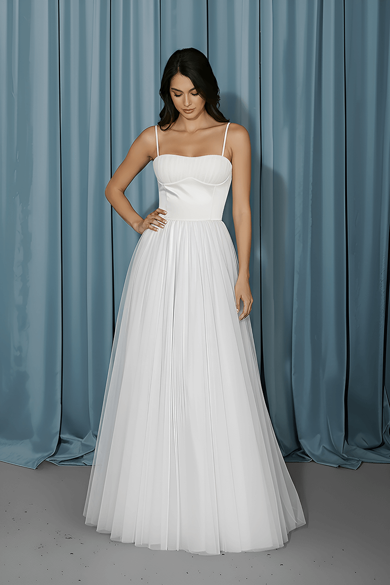 Balconette Bustier + Tull A-line