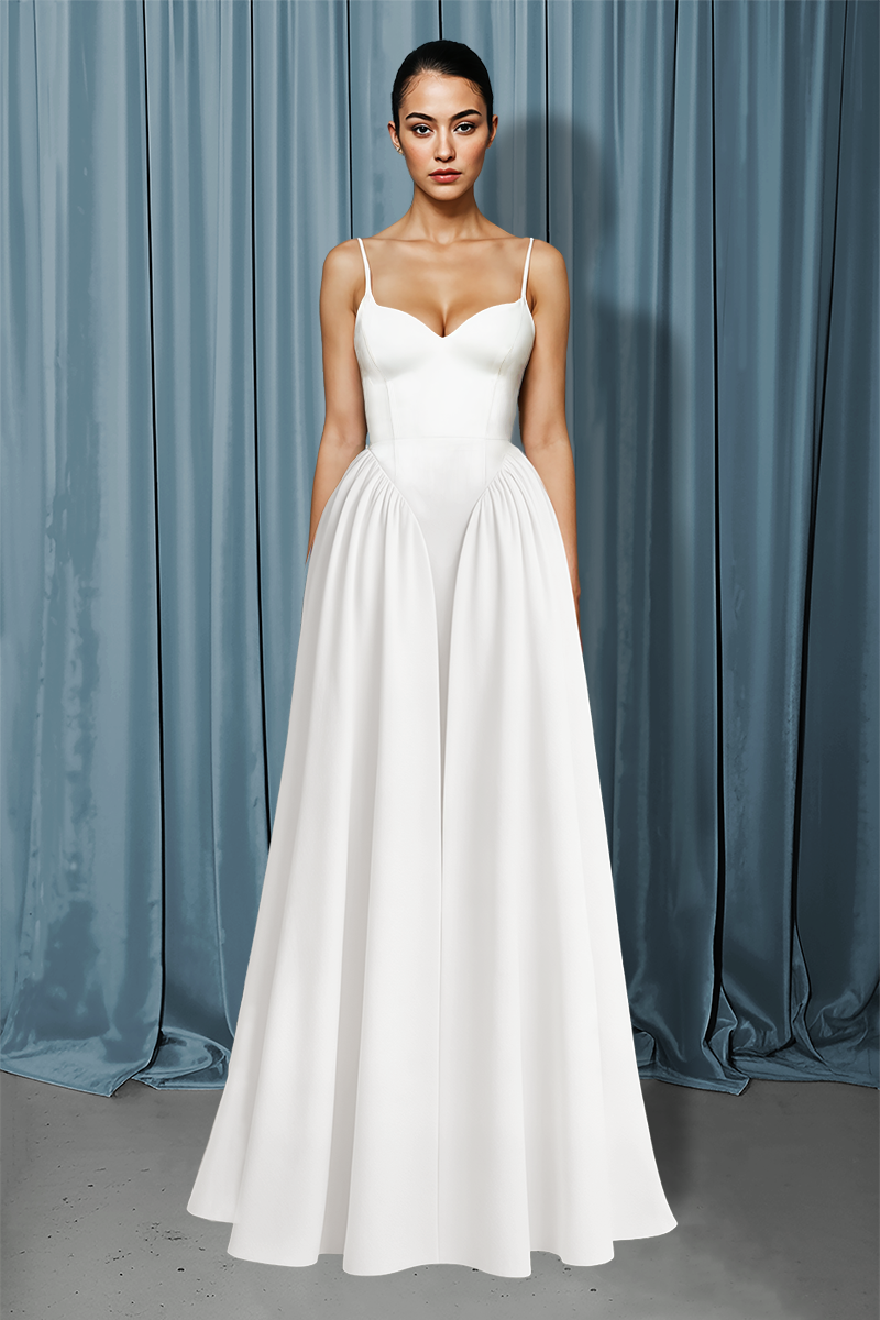 Sweetheart + Drop Waist